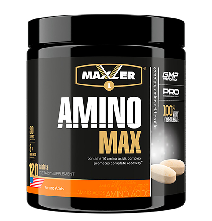 Аминокислотный комплекс Maxler Amino Max Hydrolysate 120 таблеток