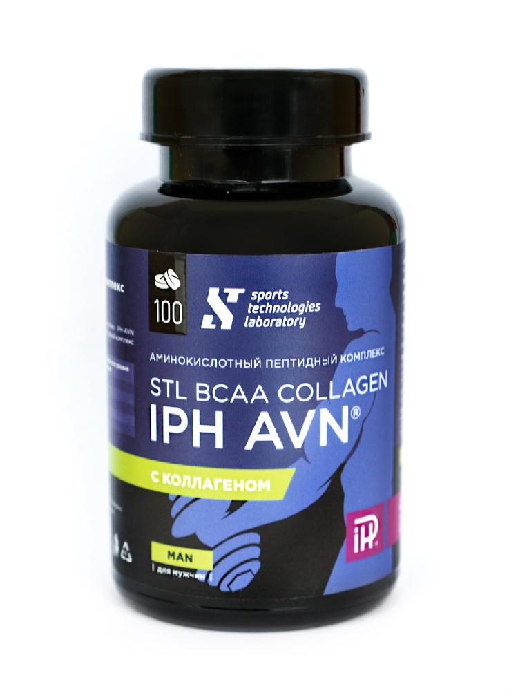 Аминокислоты Sport`s Technologies Laboratory BCAA Collagen IPH AVN MAN, 100 таблеток