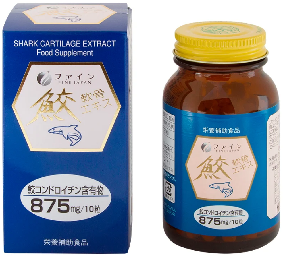 БАД для связок и суставов Fine Акулий хрящ 520 таблеток