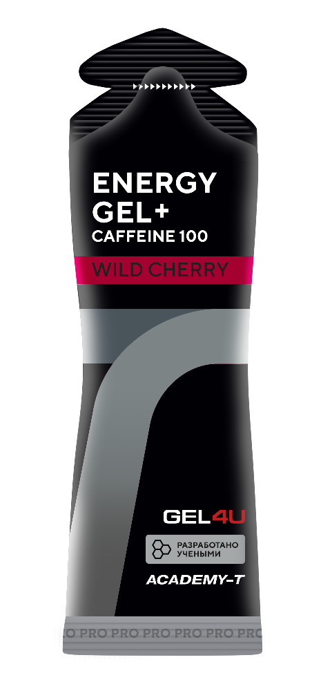Энергетический гель GEL4U Energy Gel + caffeine 100 60 мл