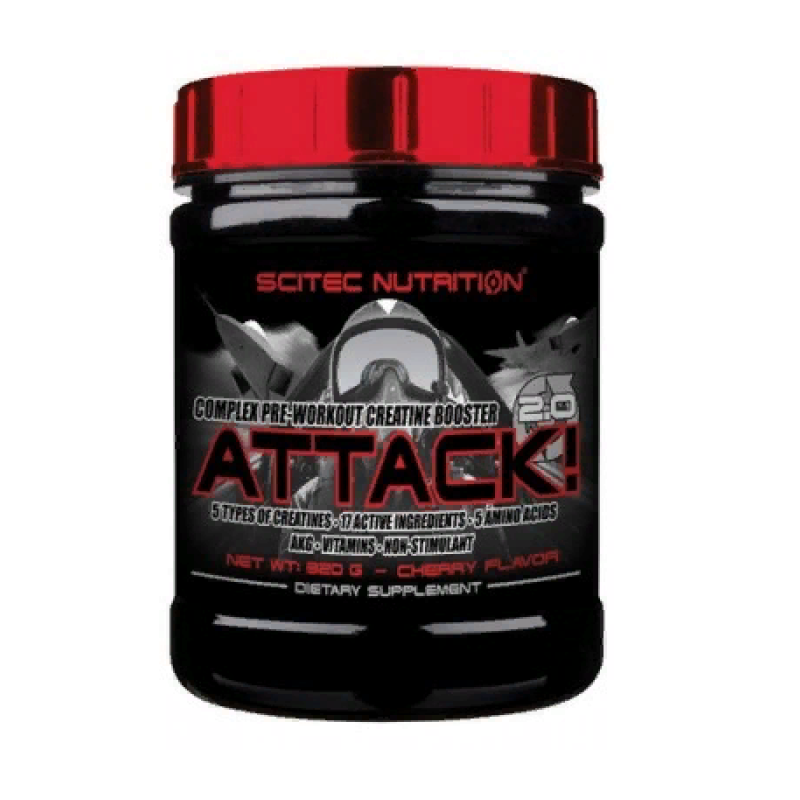 Предтренировочный комплекс Scitec Nutrition Attack 320 г
