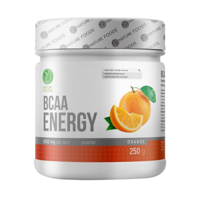 Аминокислоты Nature Foods BCAA Energy 250 г