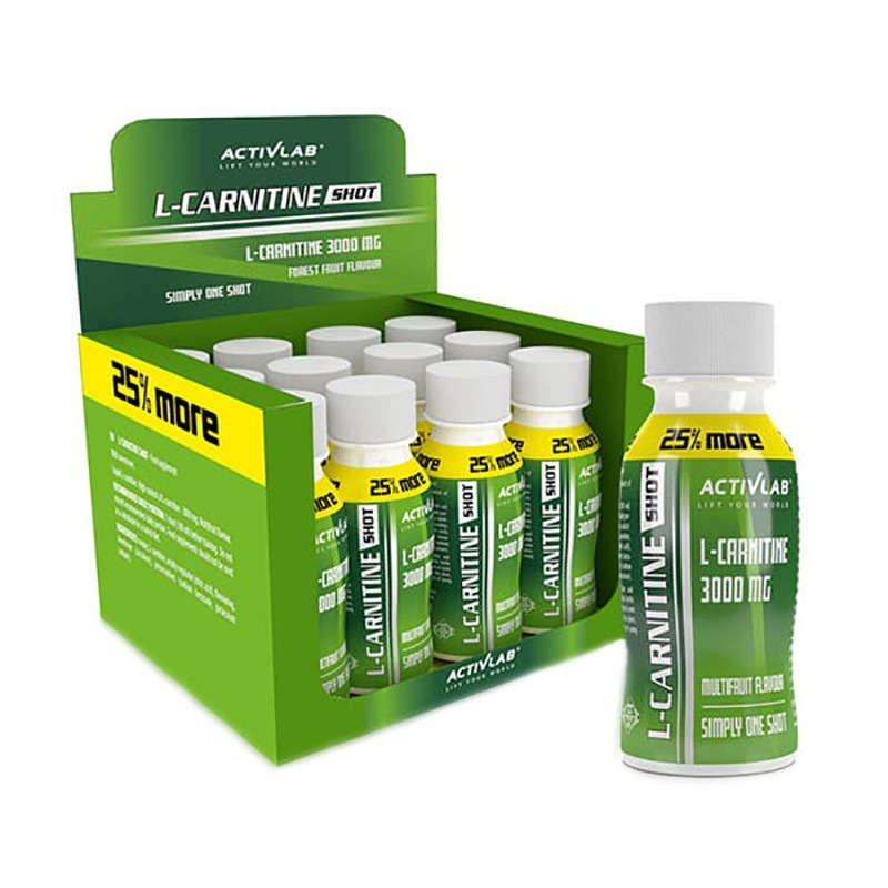 Карнитин Activlab L-Carnitine Shot 100 мл 12 шт