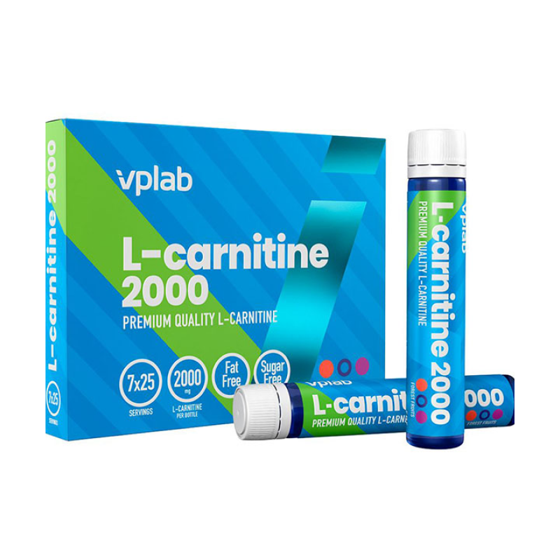 Карнитин VPLab L-Carnitine liquid 2000 мг 7 ампул