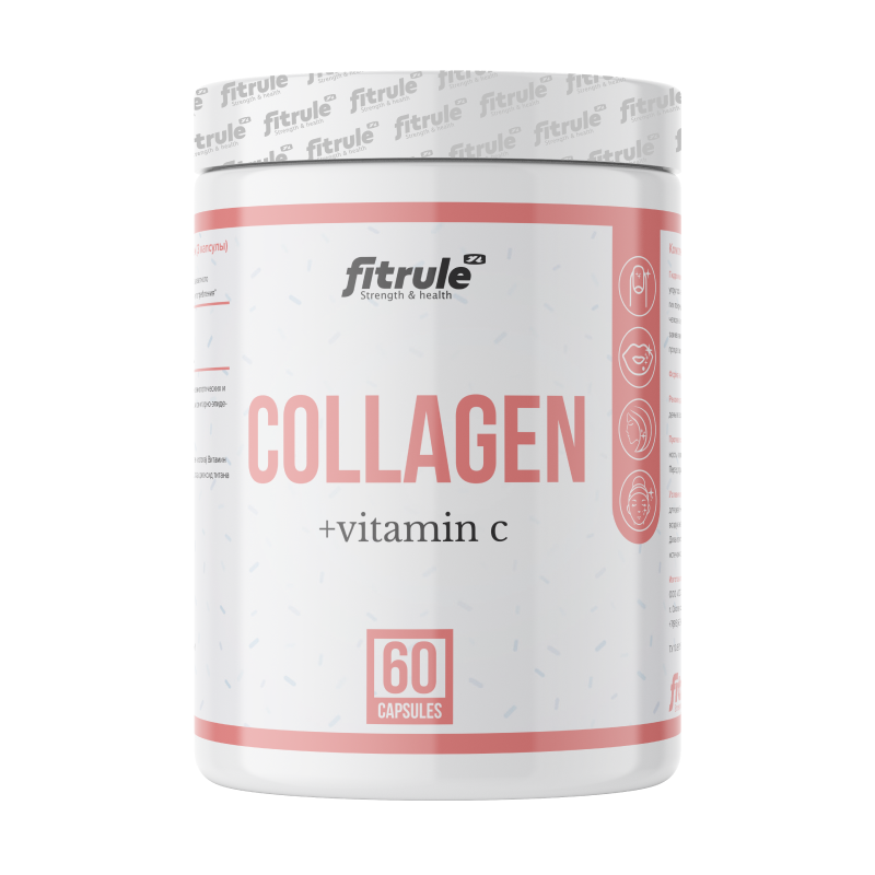 Коллаген Fit Rule Collagen + Vitamin C 60 капсул