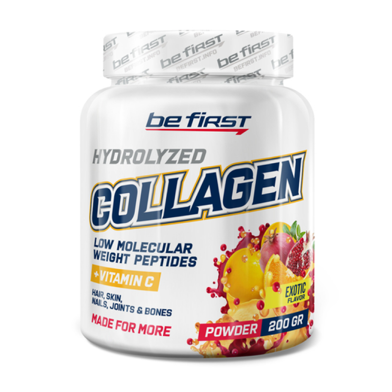 Коллаген Be First Collagen + vitamin C 200 г
