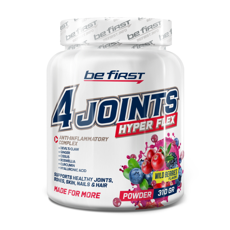 Комплекс для суставов и связок Be First 4joints Hyper Flex powder 310 г
