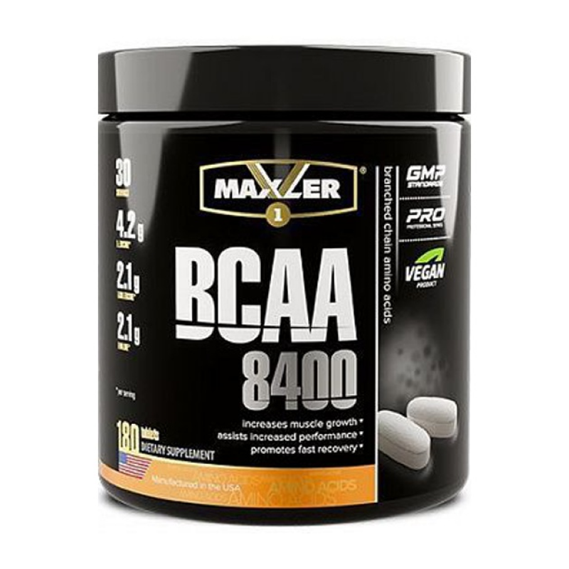 Аминокислоты Maxler BCAA 8400 180 таблеток