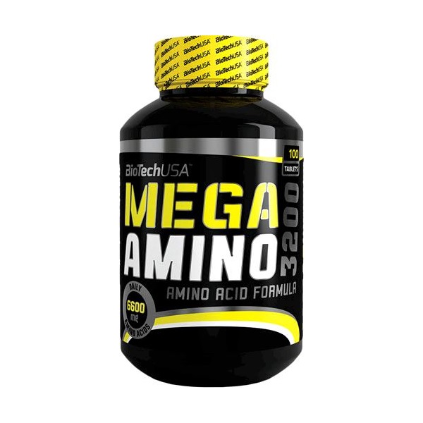 Аминокислотный комплекс BioTechUSA Mega Amino 3200, 100 таблеток