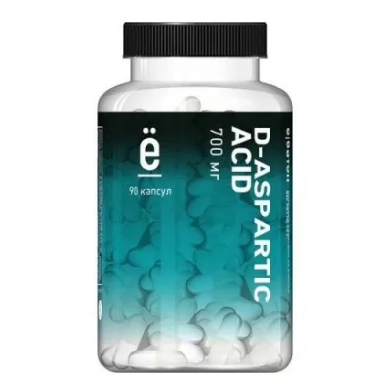 D-аспаргиновая кислота Ё|Батон D-Aspartic Acid 90 капсул