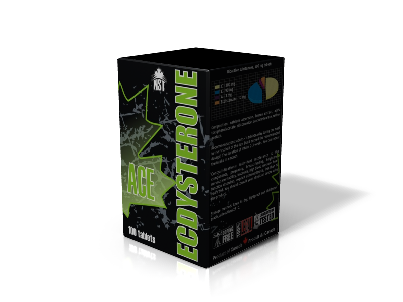 Ecdysterone ACE (экдистерон) NST 100 таблеток