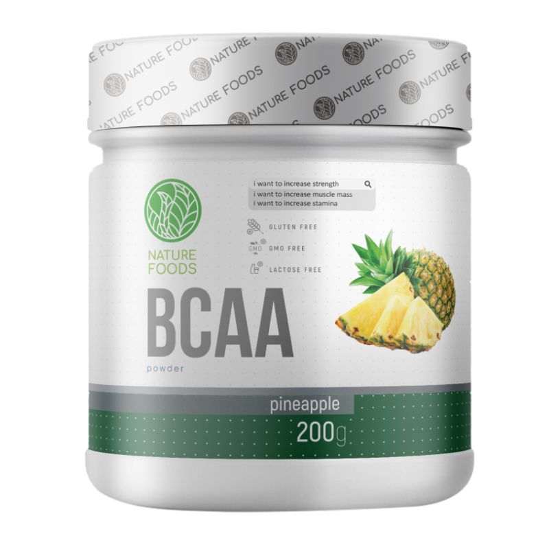 Аминокислоты Nature Foods BCAA 200 г