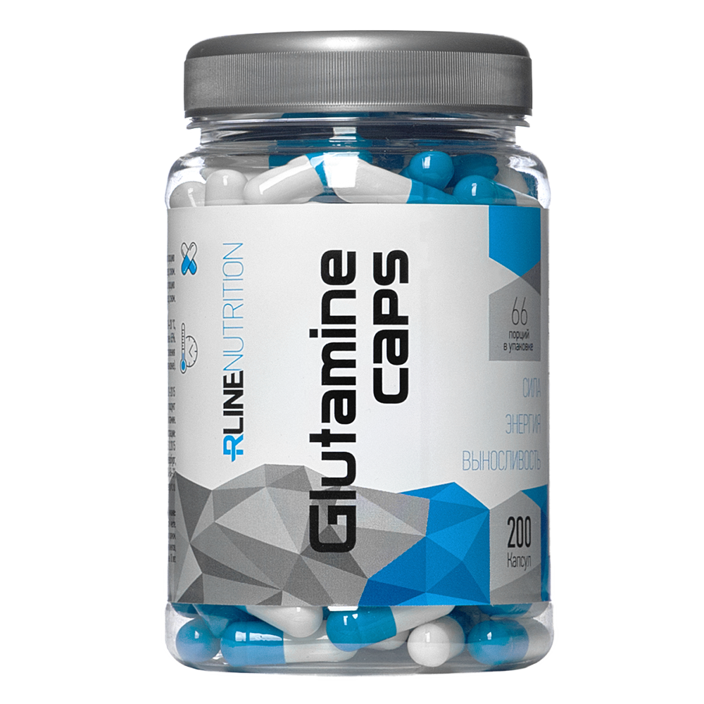 Аминокислота Glutamine RLine 200 капсул