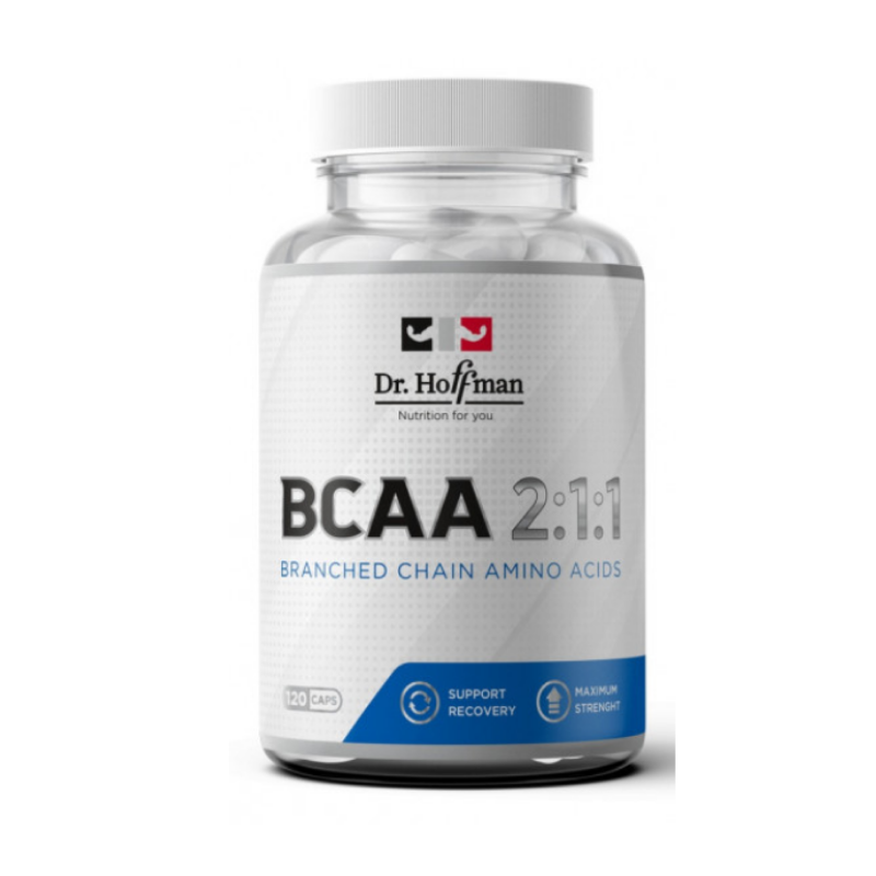 Аминокислоты Dr.Hoffman BCAA 2:1:1 3500 мг 120 капсул
