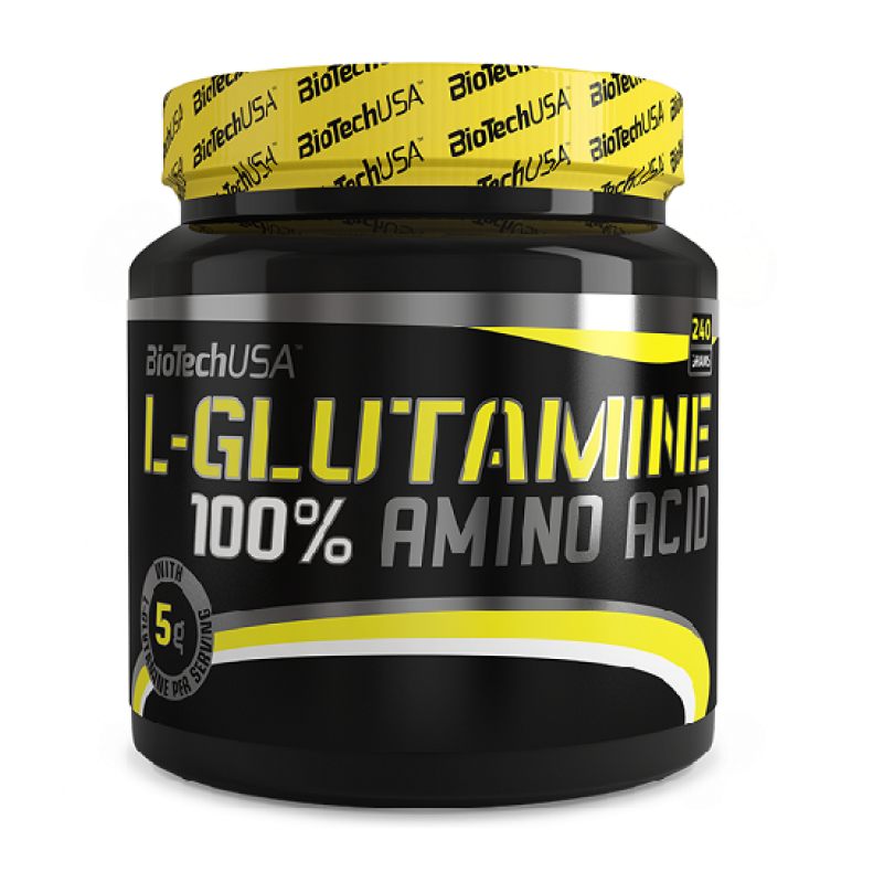 Глютамин BioTech L-Glutamin 240 г