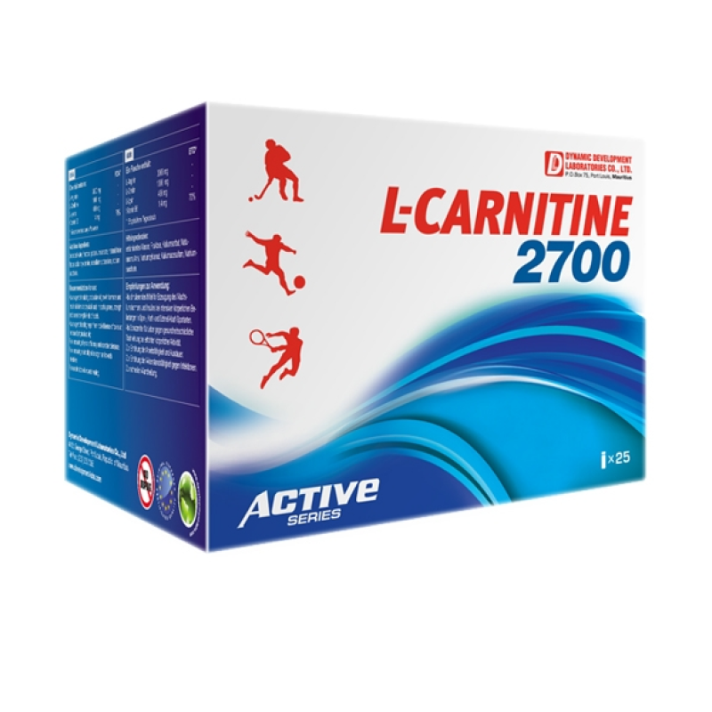 Карнитин Dynamic Development L-Carnitine 2700 25 ампул