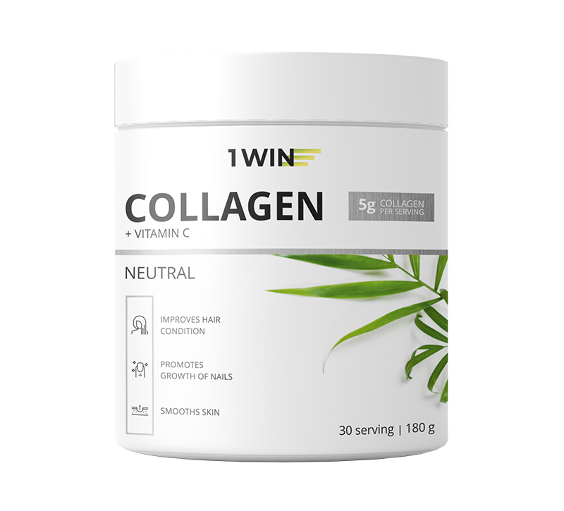 Коллаген 1Win Collagen + Vitamin C, 180 г, нейтральный