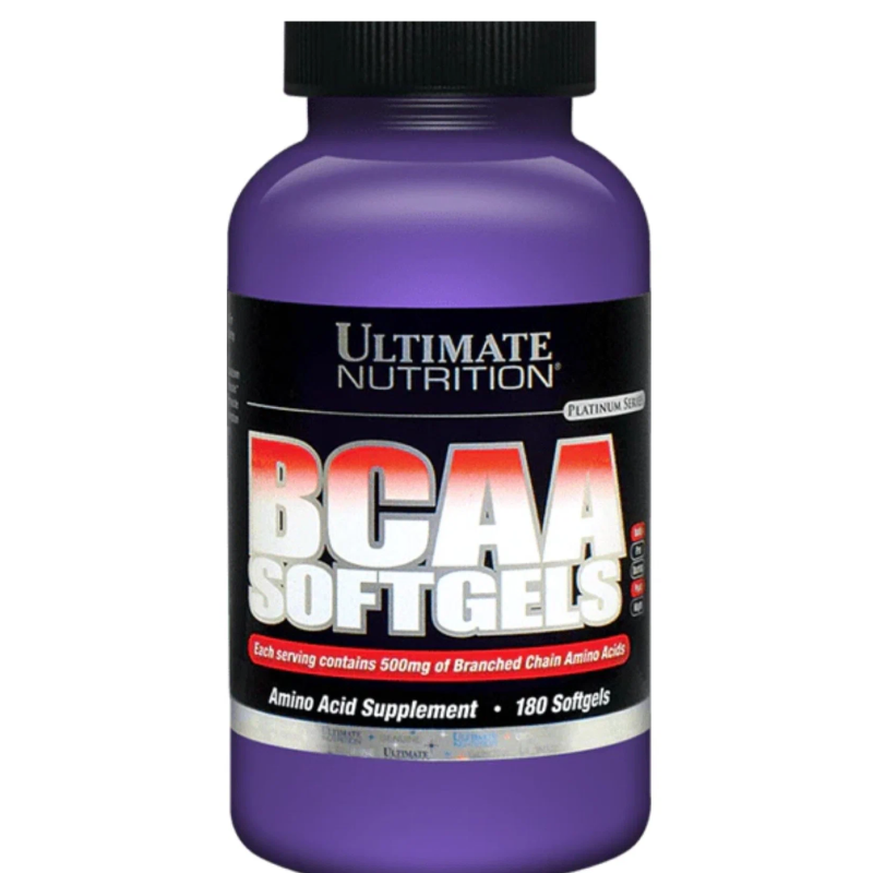 Аминокислоты Ultimate Nutrition BCAA Softgels 180 капсул