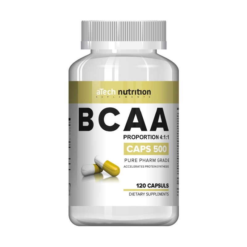 Аминокислоты BCAA 4:1:1 aTech Nutrition 120 капсул