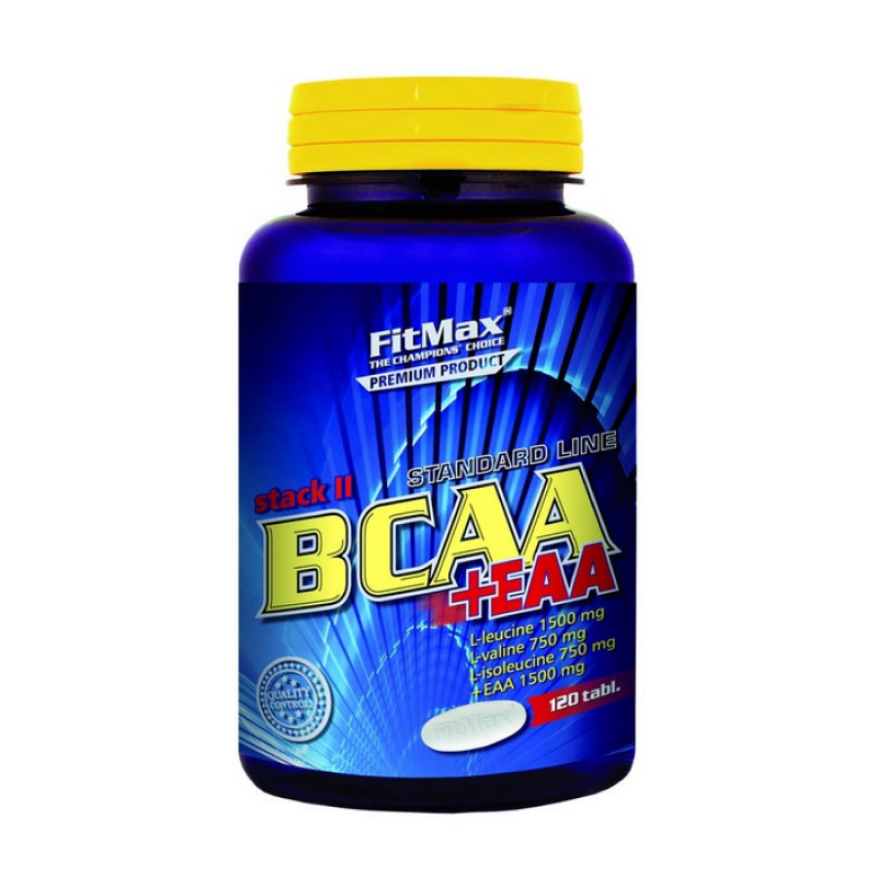 Аминокислоты FitMax BCAA STACK II + EAA 120 таблеток
