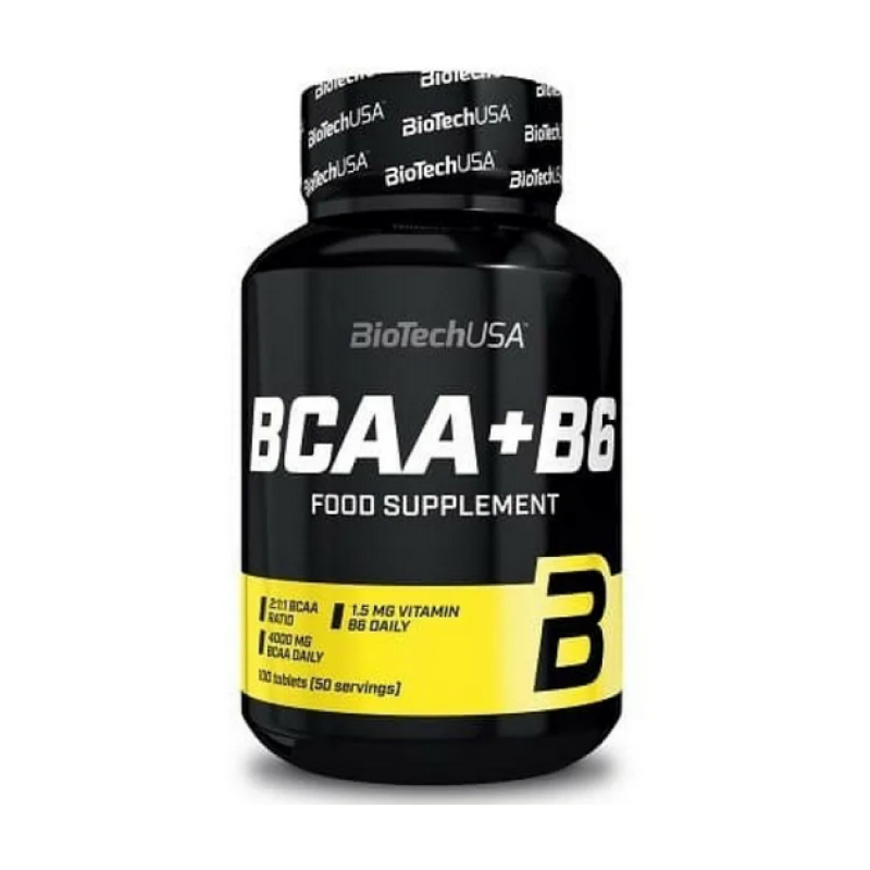 Аминокислоты BioTech BCAA +B6 100 таблеток