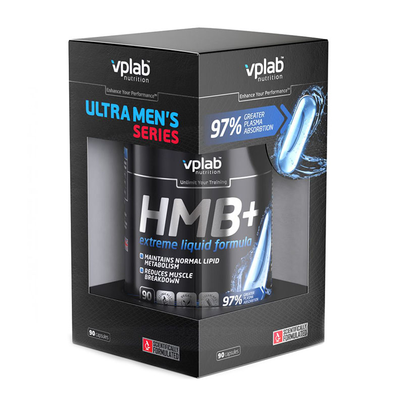 HMB VPLab Ultra Men's Series HMB+ 90 капсул