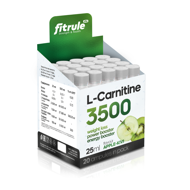 Карнитин Fit Rule L-Carnitine 3500 мг 25 мл