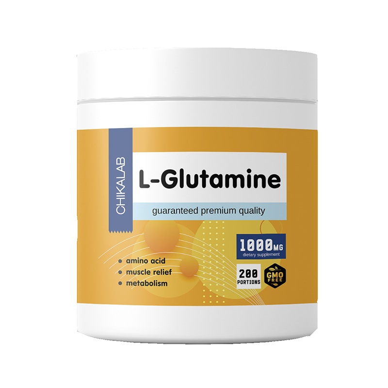 Аминокислота Chikalab L-Glutamine 200 г