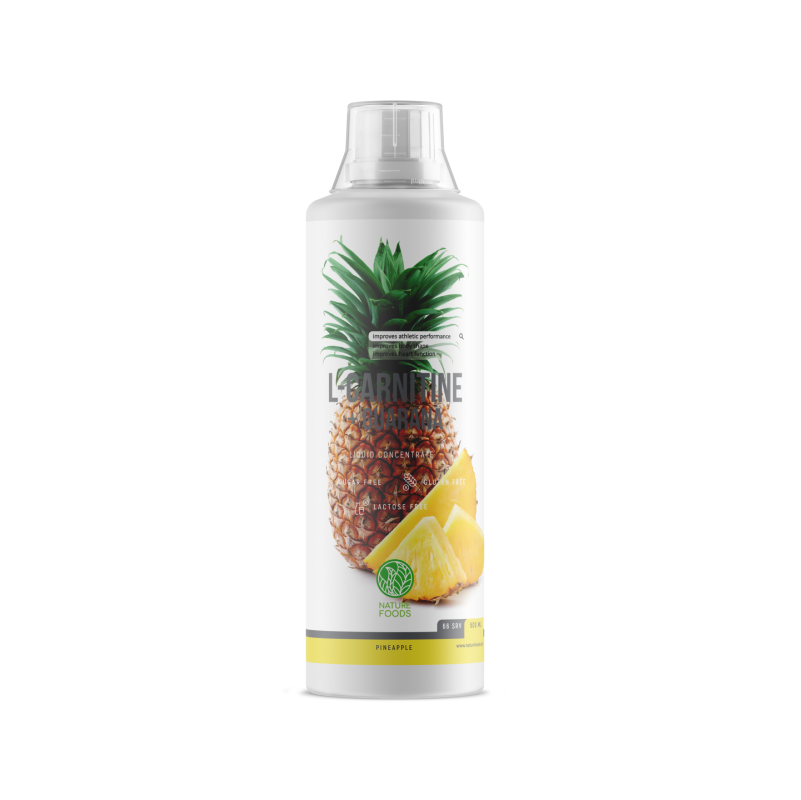 Карнитин Nature Foods L-Carnitine+Guarana Concentrate 500 мл