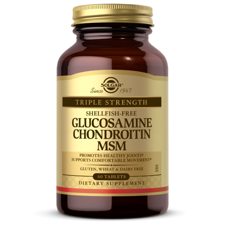 Препарат для суставов и связок Solgar Glucosamine Chondroitin Complex 120 таблеток
