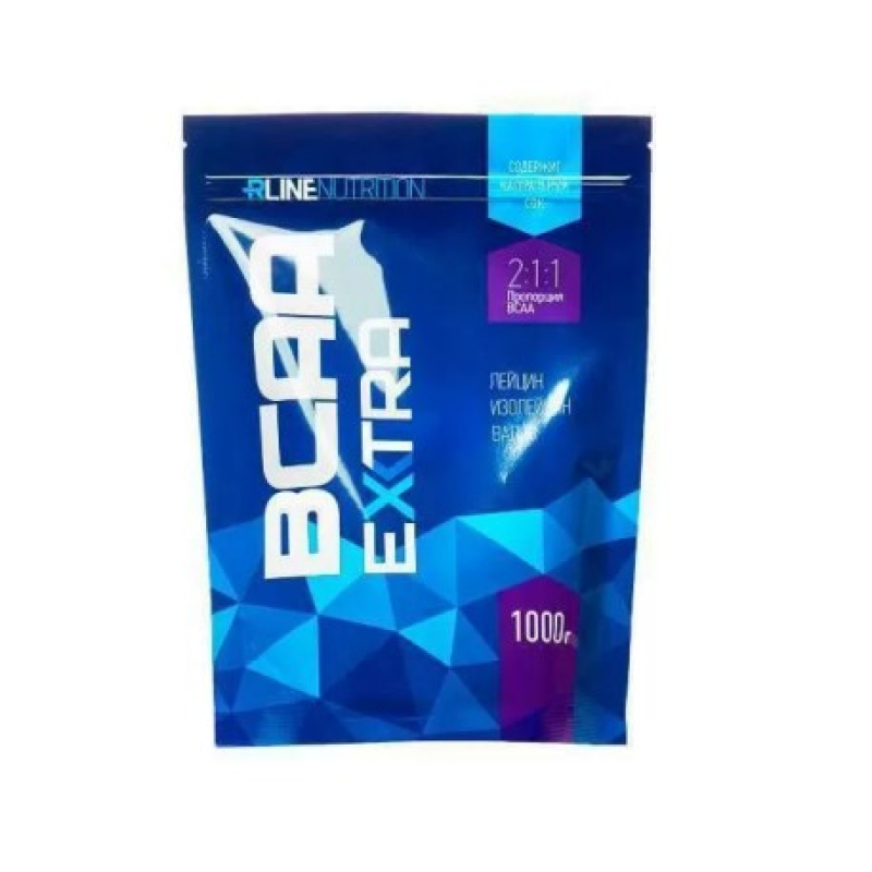 Аминокислоты RLine BCAA Extra (пакет) 1000 г