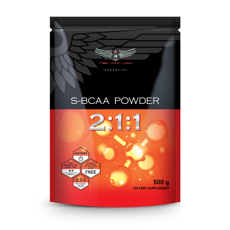 Аминокислоты Red Star Labs S-BCAA powder 2:1:1 500 г