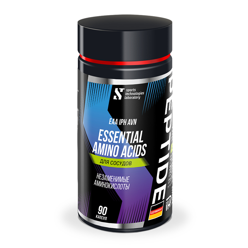 Аминокислотный пептидный комплекс STL Essential Amino Acids IPH AVN для сосудов 90 капсул
