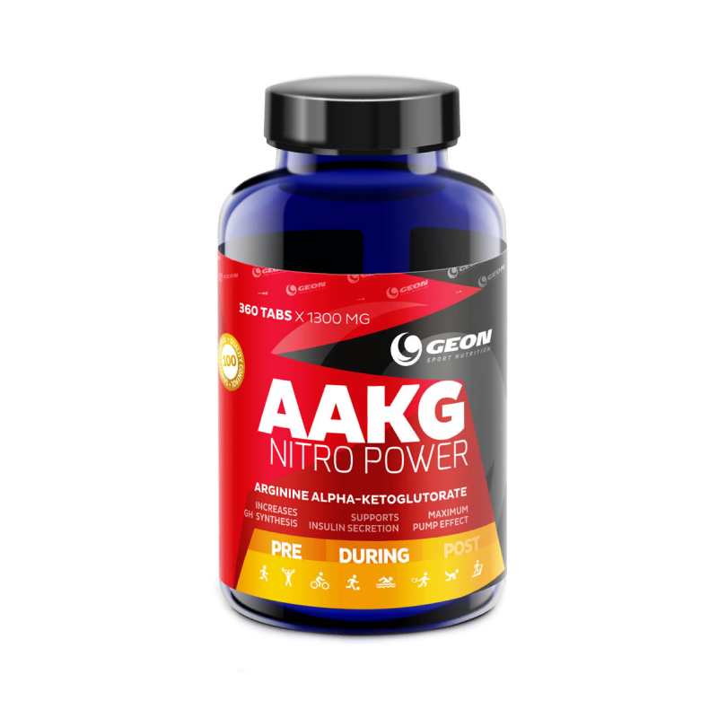 Оксид азота GEON AAKG NITRO POWER 120 таблеток
